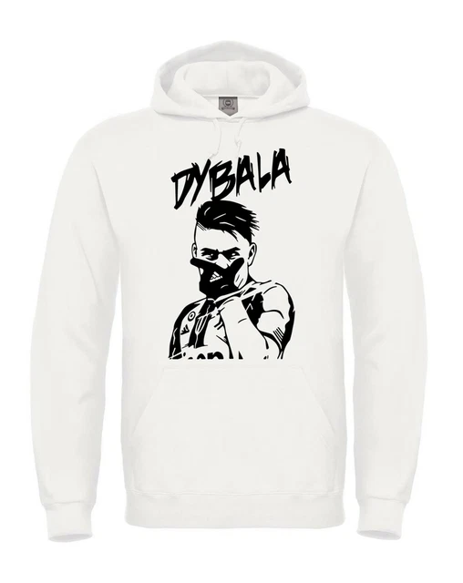 Felpa di Paulo Dybala Juventus juve con cappuccio bambino ragazzo adulto Unisex