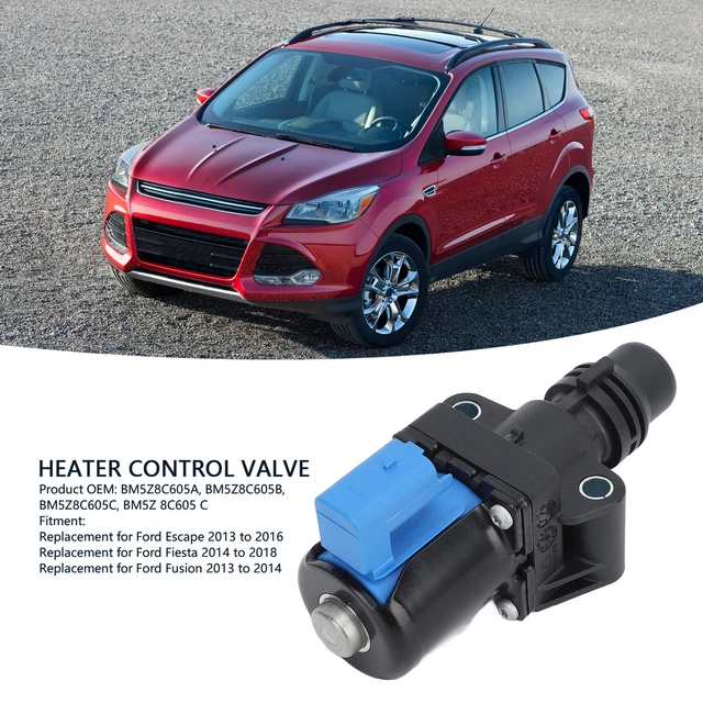 Valvola di controllo del riscaldatore caldo BM5Z8C605A valvola acqua motore turbo adatta per la fuga