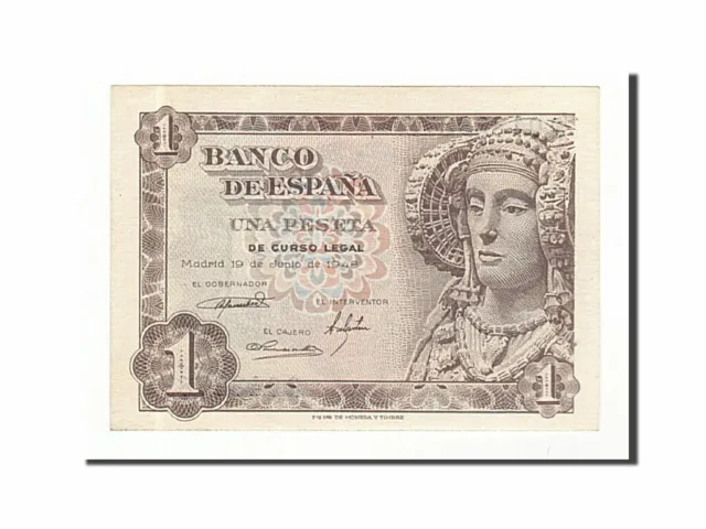 [#157819] Banknote, Spain, 1 Peseta, 1948, 1948-06-19, UNC