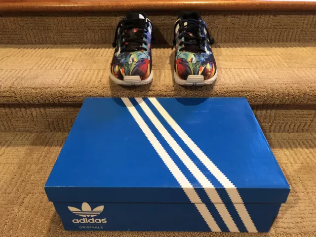 Adidas Torsion ZX Flux Mens Multicolor Sneakers Shoes (Size 11) With Box!