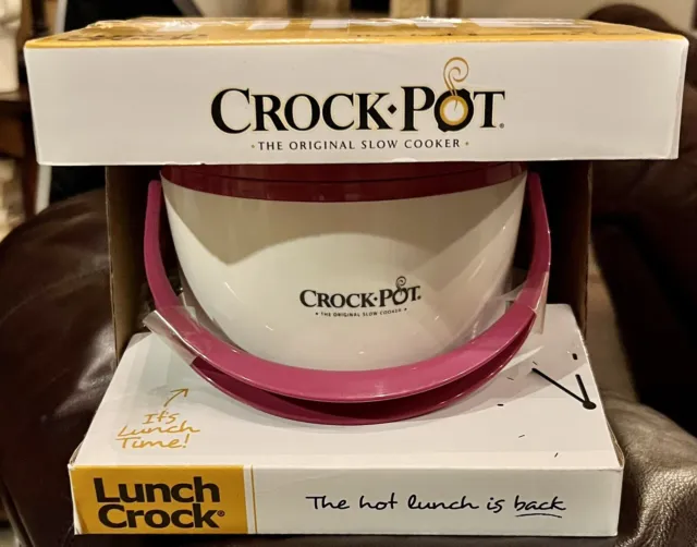 CROCK POT ELECTRIC Portable Lunch Crock - New in Box - Personal Size ...