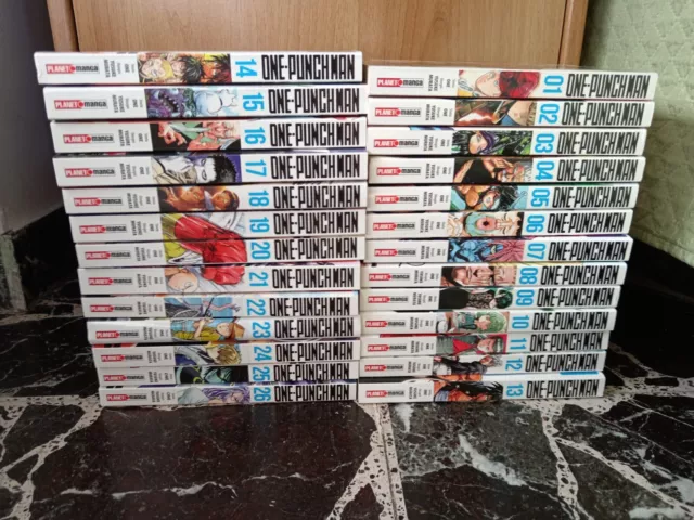 ONE PUNCH MAN 1/26 Serie Manga Quasi Completa. In ottime Condizioni.