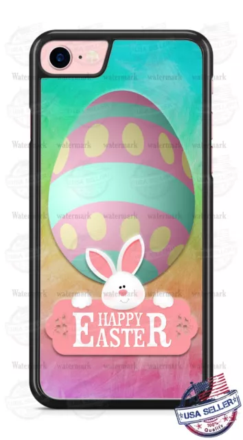 Happy Easter Egg & Rabbit Personalized Phone Case For iPhone 14 Samsung Google