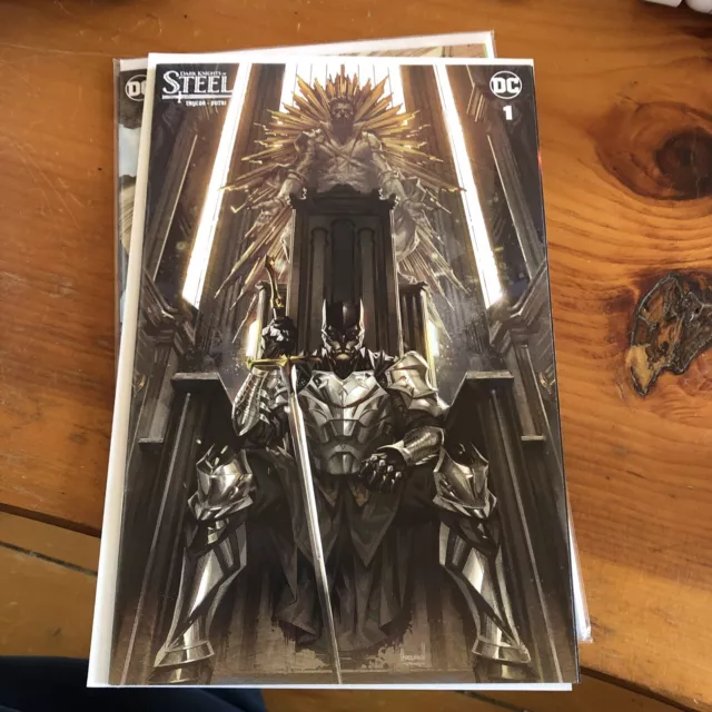 DARK KNIGHTS OF STEEL #1 (KAEL NGU EXCLUSIVE MINIMAL TRADE VARIANT) ~ DC Comics