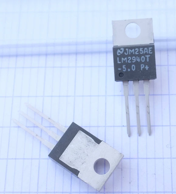 Lot De 5 Régulateurs De Tension LM317LM National Semiconductor - 8-Pin SOIC - Neuf
