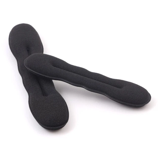 Anillo Esponja Negro Peinado Donut Panel Rizador Espuma Mágica Donut ¡Giro!