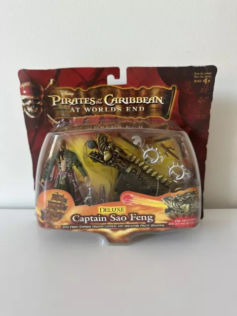 Pirates of The Carribean Worlds End Deluxe Captain Sao Feng (2007) Zizzle Figure