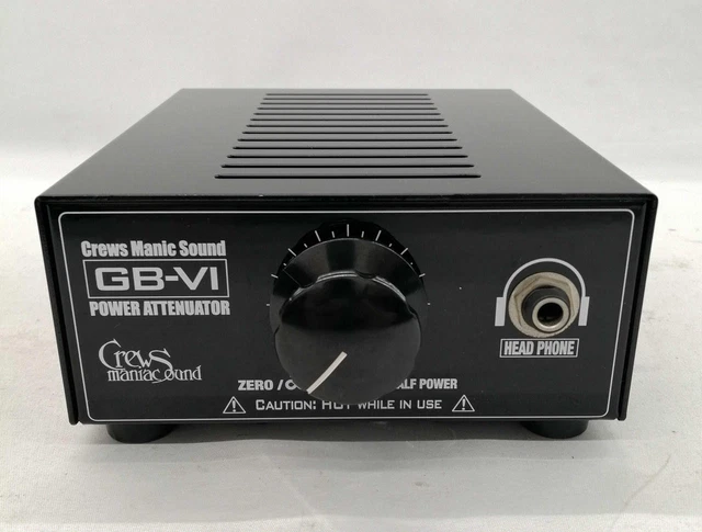 CREWS MANIAC SOUND GB‐VI Tube Amp Power Attenuator — Japón Usado