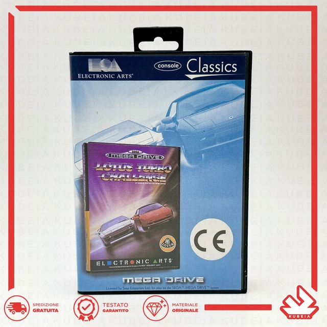Lotus II / 2 R.E.C.S / recs - Sega Mega Drive / Megadrive Lotus II / 2 R.E.C.S / recs - Sega Mega Drive / Megadrive