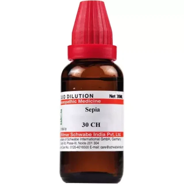 Willmar Schwabe India Sepia (30 ml) 100% homeopático