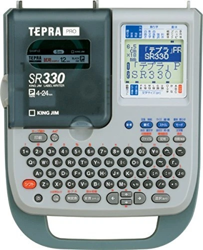 Kingjim Label Writer Tepura PRO SR330 Gray Basic Model For Office