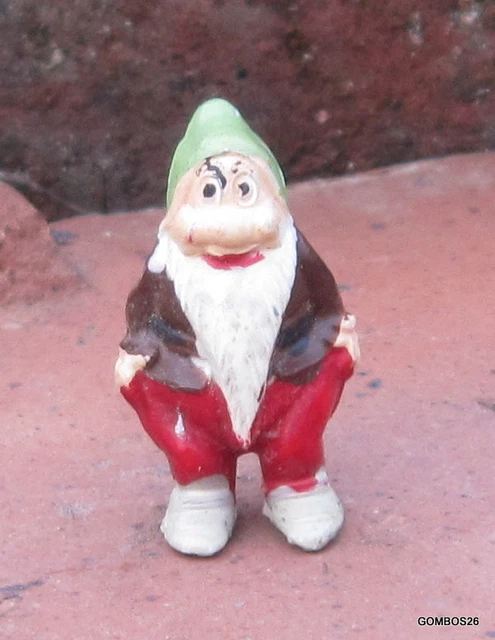 Figurines Blanche-Neige Et Les 7 Nains - JIM - Années 1960 - Occasion