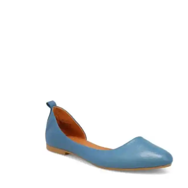 MIZ Mooz Belinda Flat in Denim color Sz 39/US 9 $110