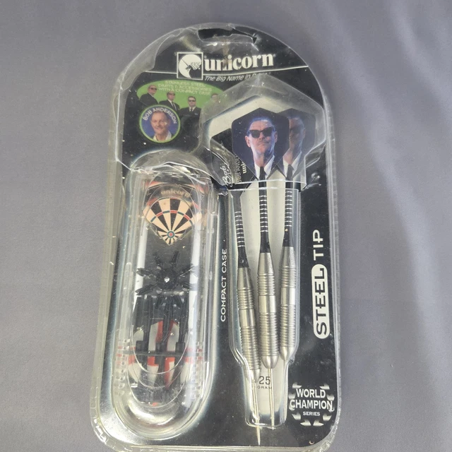 激レア！美品！unicorn 鏡面加工　Bob Anderson 20g Unicorn Bob Anderson 24g | ダーツコレクション