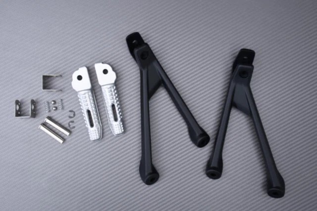 Pédale Scooter électrique Repose-pieds Arrière Pour Cyclomoteur électrique - Paire Pliable | Installation Facile Repose-pieds Cyclomoteur