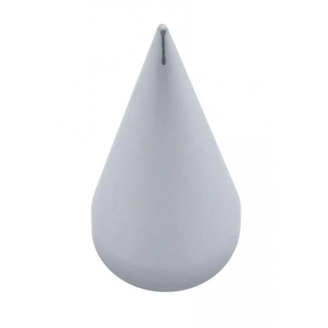Chrome Plastic 33Mm X 4 1/2" Spike Thread-On Nut Cover