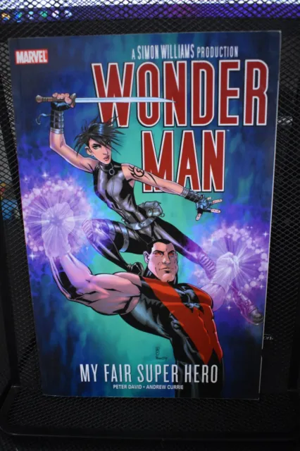 Wonder Man My Fair Hero Marvel TPB RARE Simon Williams Peter David Avengers