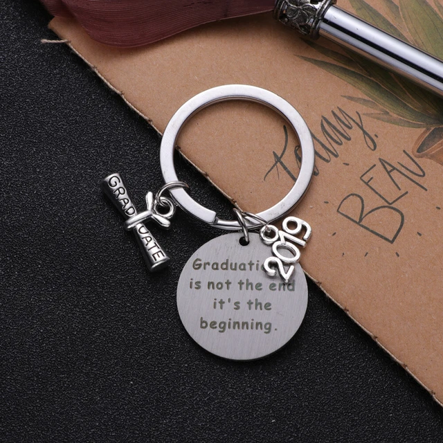 2019 Graduation Hanging Pendant Keychains Metal Keychain Key Chain 9