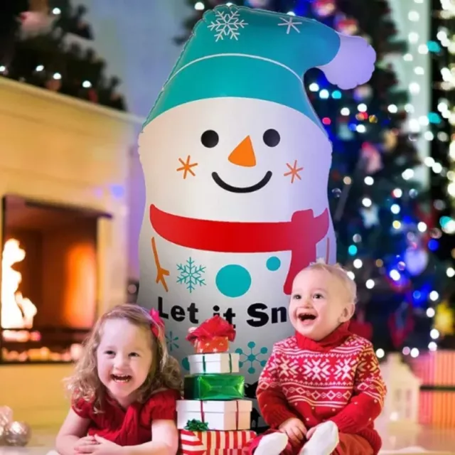 PVC Doll Inflatable Snowman 140cm Sandbag Toy Christmas Inflatable Tumbler