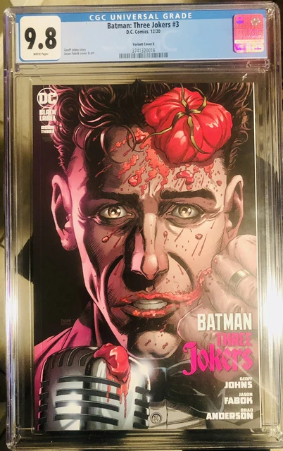 Batman: Three Jokers #3 Variant E DC Black Label 2020 CGC 9.8