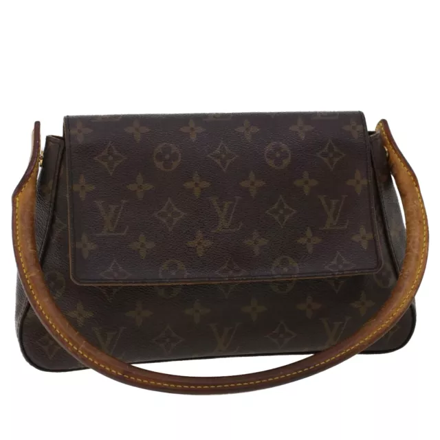 Authenticated Used Louis Vuitton Monogram Mini Looping M51147 Handbag LV  0015 LOUIS VUITTON