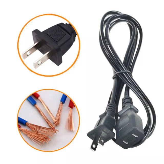 OmiLik 5ft AC Power Cord Cable for Ever Start 1200A 750A jump starter EverStart