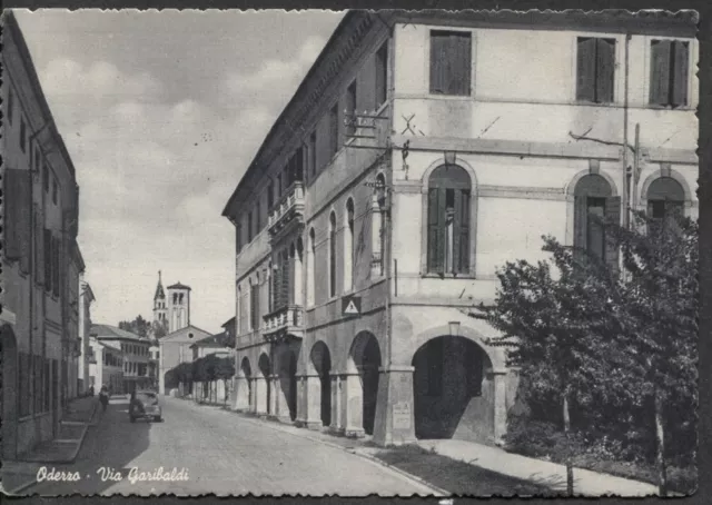ODERZO - Cartolina - Via Garibaldi - (3871)