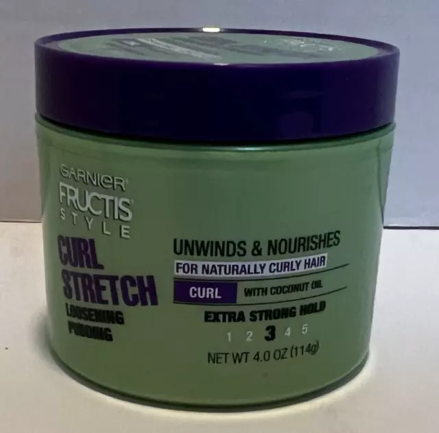 Garnier Fructis Style Curl Stretch Loosening Pudding 4 oz