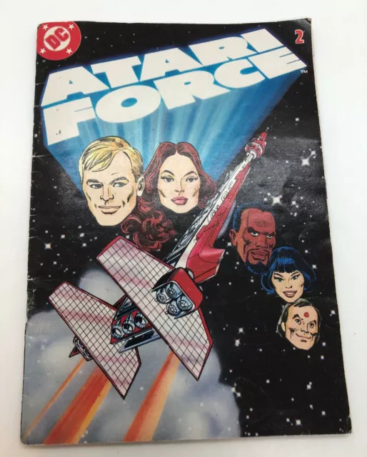 Atari Force Mini Comic Book Insert Issue #2 Original 1982 Vintage Rare