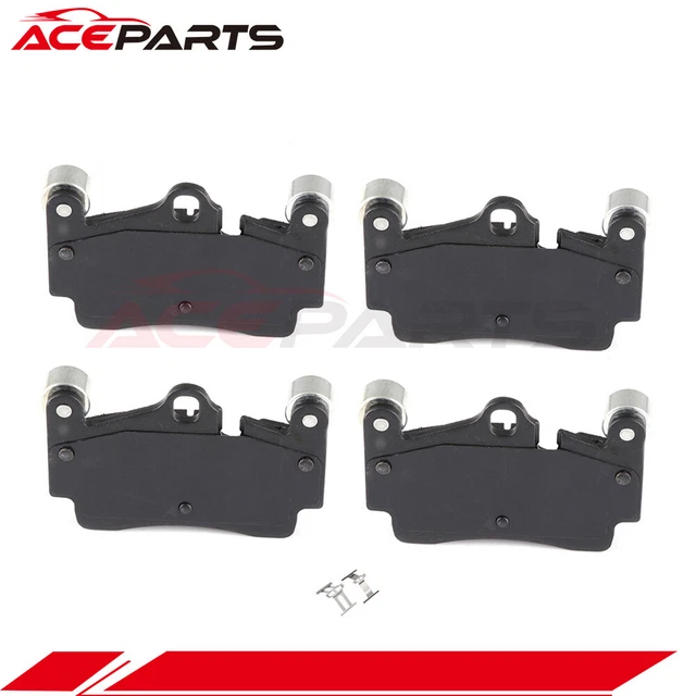 Rear Ceramic Disc Brake Pad Kit For Mercedes C230 C240 Clk350 Clk320 C320 Slk350