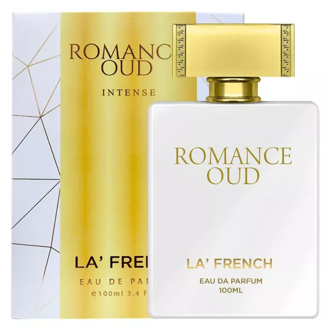 LA FRENCH ROMANCE Oud Perfume for Men & Women, 100ml Long Lasting EDP ...