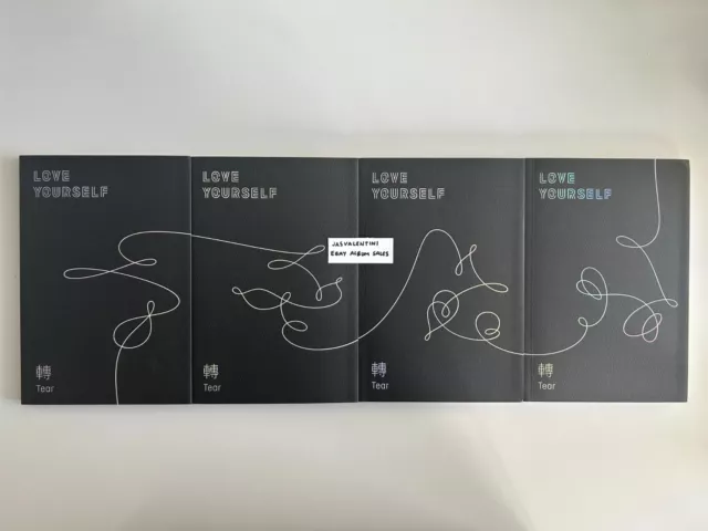 KPOP BTS Love Yourself TEAR (COMPLETE SET) [3rd Full Album] - Like New