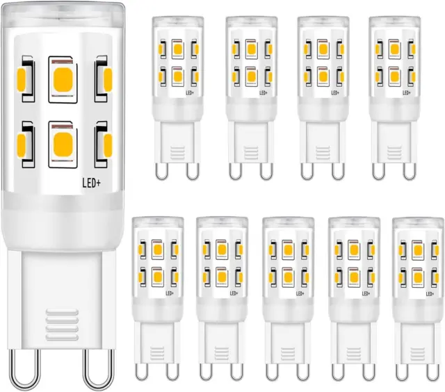 Ugvmn G9 LED Bulb 2W Equivalent to 15W 20W 25W Halogen Bulbs, Led Bulb...