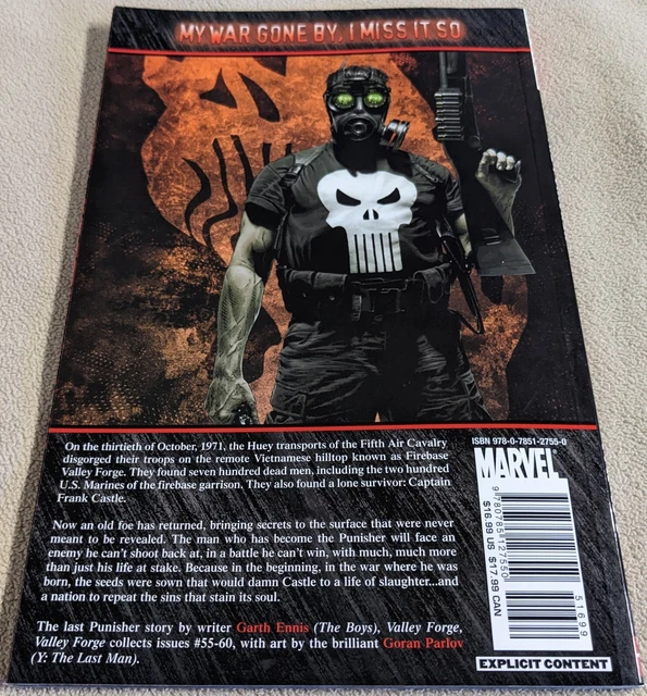 The Punisher Vol. 10 Valley Forge Trade Paperback TPB - Marvel MAX Comics 4