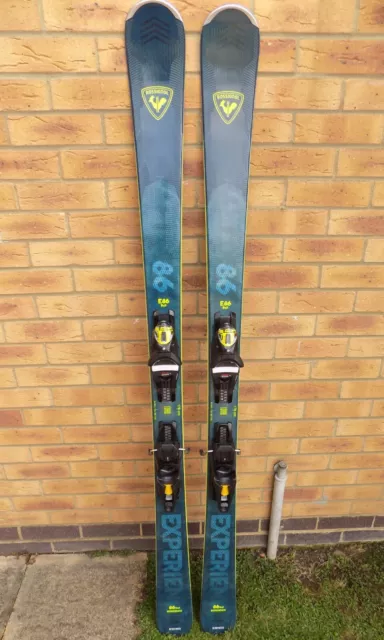 2024 Rossignol Experience 86 Basalt All Mountain Skis + Look Bindings 176cm