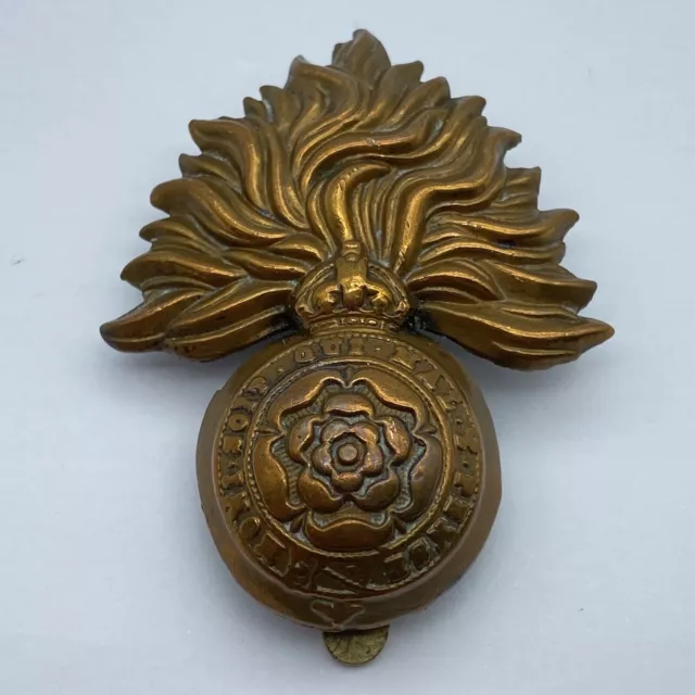 ROYAL FUSILIERS WW1 Vintage Original British Army Cap Badge $18.72 ...