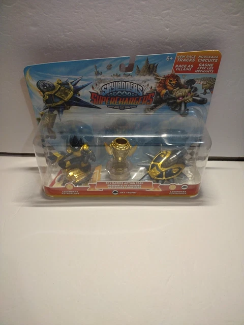 Skylanders SuperChargers Action Pack Legendary Astroblast, Sky Trophy&Sun Runner