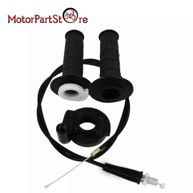 Twist Poignée +Câble D'accélérateur Pour CRF XR 50 70 TTR KLX110  Pit Dirt Bike