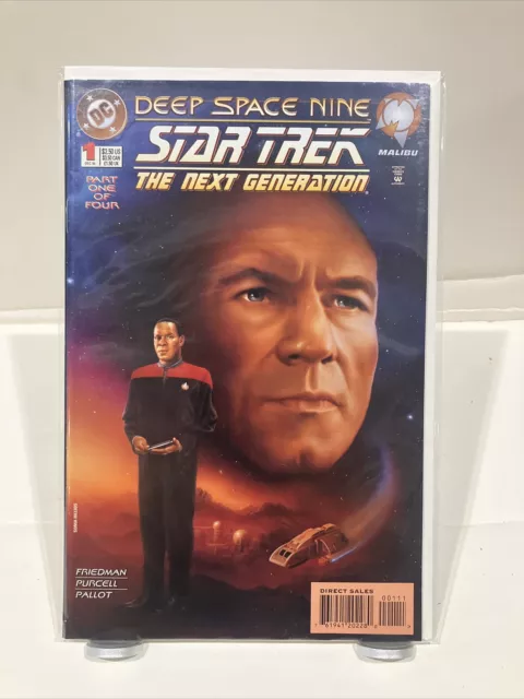 Star Trek Next Generation Deep Space Nine Star Trek #1 (Dec 1994) DC Comics NM