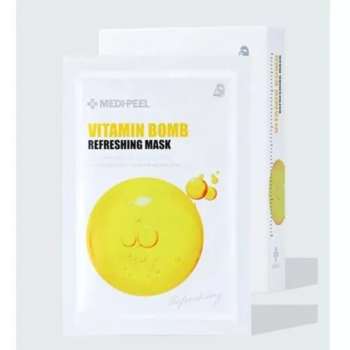 Medi Peel Vitamin Bomb Refreshing Mask 25ml x 10ea Sheets Pack K-Beauty