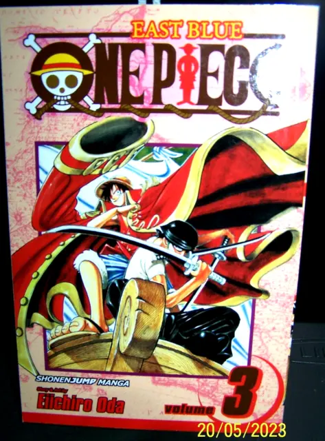 One Piece Vol. 3 (East Blue part 3 ) by Eiichiro Oda - English/VIZ Media/Shonen