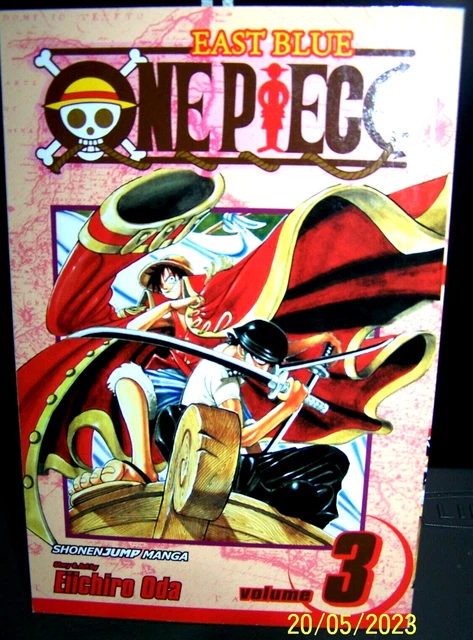 One Piece Vol. 3 (East Blue part 3 ) by Eiichiro Oda - English/VIZ Media/Shonen