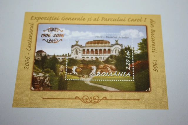 Romania 2006  Block  Schloss  ** postfrisch