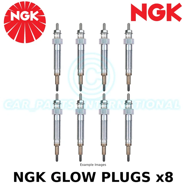 Kit De 6 Bougies De Préchauffage NGK D-POWER CZ303 - Pour Moteurs Diesel 6 Cylindres
