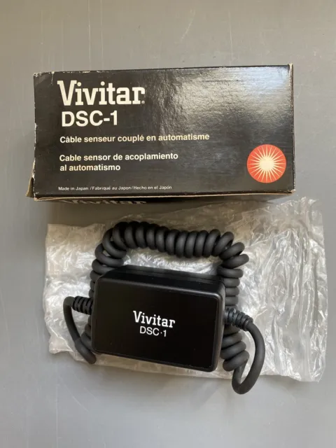 Vivitar DSC-1 Dedicated Sensor Cord 0234639 New opened box Japan