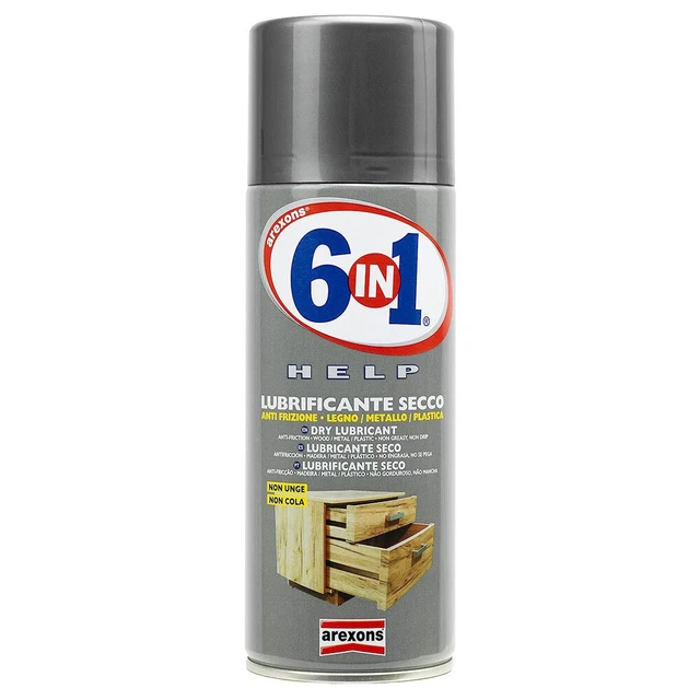Lubrificante Secco Spray Arexons Impermeabile Nautica Metallo Plastica Legno