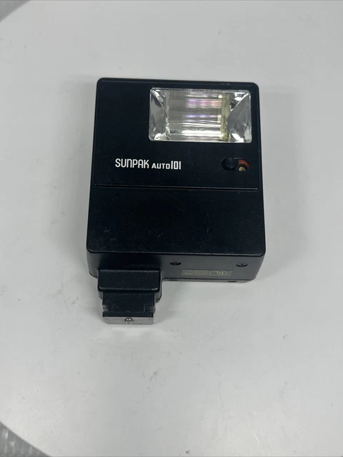 SunPak Auto 101 Flash Made in Japan Sun Pak 101 Auto Flash Untested