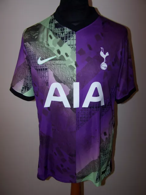 Mens Small Nike Tottenham Hotspur Soccer 3rd Jersey Purple DB5907-529 2021