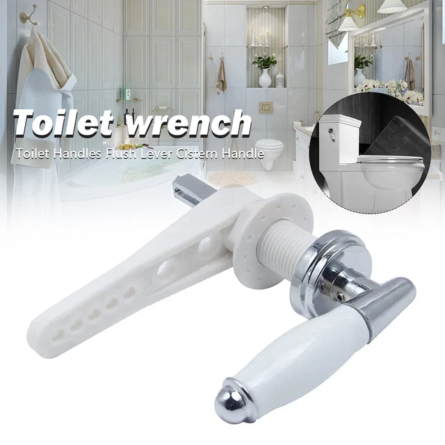 TOILET CISTERN ADJUSTABLE Lever Replacement WC Flush Handle Arm High