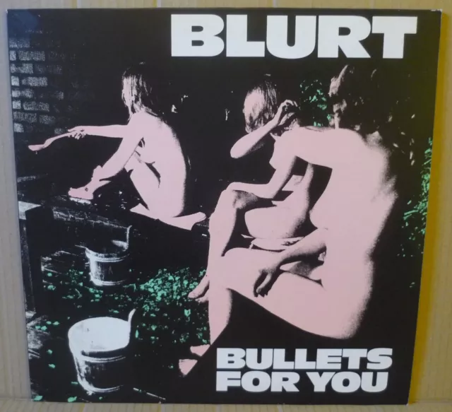 BLURT Bullets For You LP DIVINE RECORDS 1984 FRA orig+insert DIV 5.84